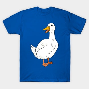 Happy duck quacking T-Shirt